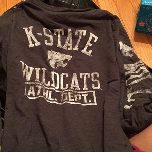 Used long sleeve k-state shirt